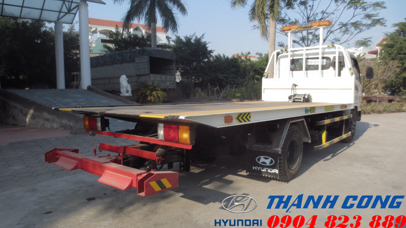 Xe cứu hộ sàn trượt Hyundai HD700 Đồng Vàng 7 Tấn