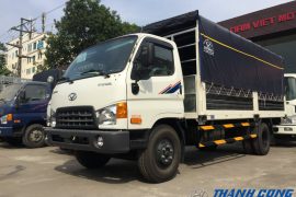 Xe tải thùng dài 8.5 Tấn Hyundai HD120SL Thùng Bạt