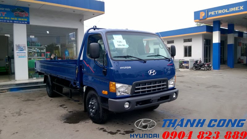 Xe tải 7 tấn thùng lửng Hyundai HD700 Đồng Vàng