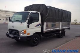 Xe tải Hyundai HD700 Thùng Mui Bạt 7 Tấn Đồng Vàng