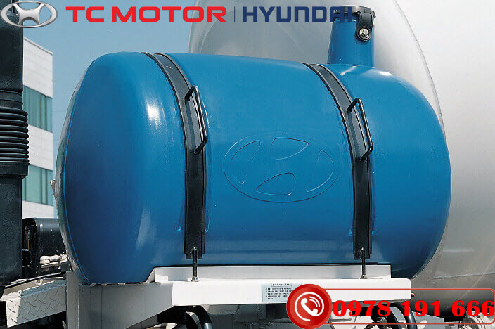 Xe trộn bê tông Hyundai HD270 Mixer 7 Khối