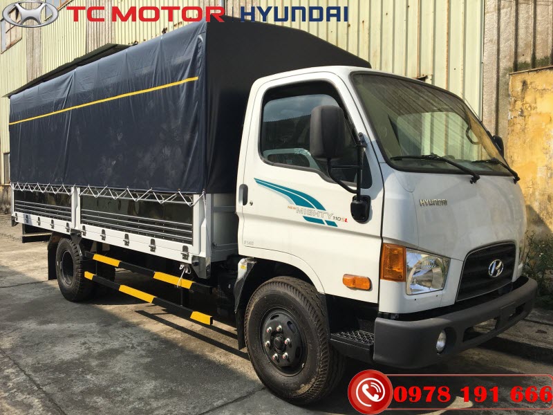 Xe tải Hyundai New Mighty 110SL Thùng Bạt
