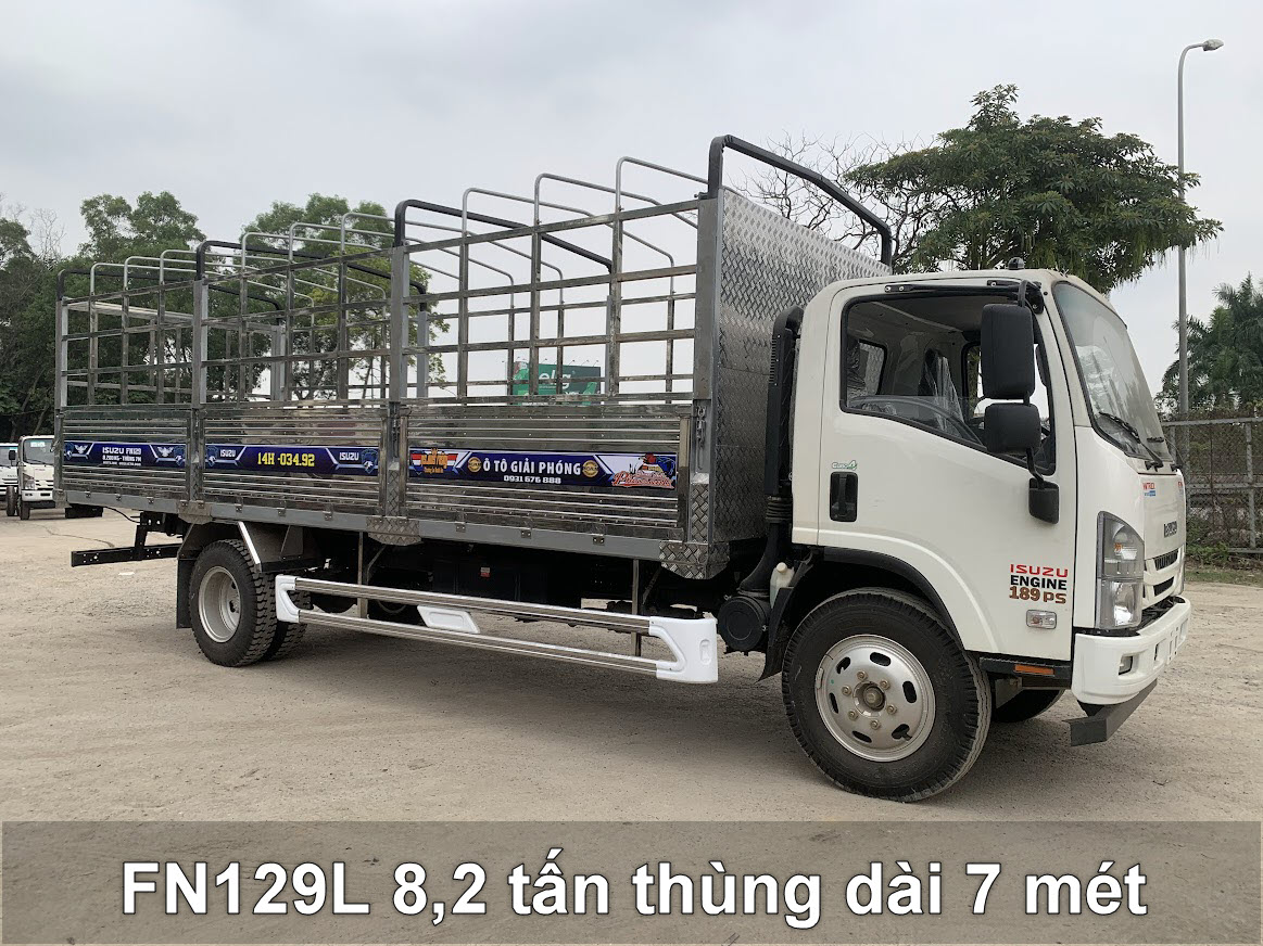 Xe tải ISUZU VM FN129L thùng dài 6.95 mét.